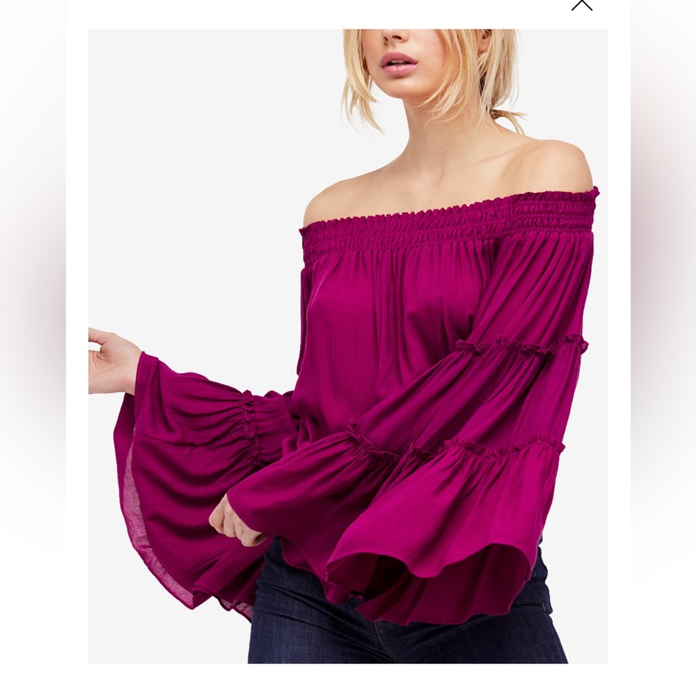Free People Free Spirit Off-The-Shoulder Blouse